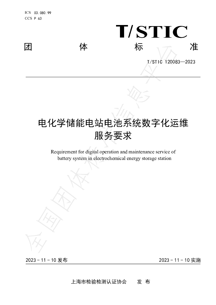 T/STIC 120083-2023 标准预览