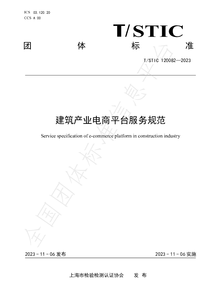 T/STIC 120082-2023 标准预览