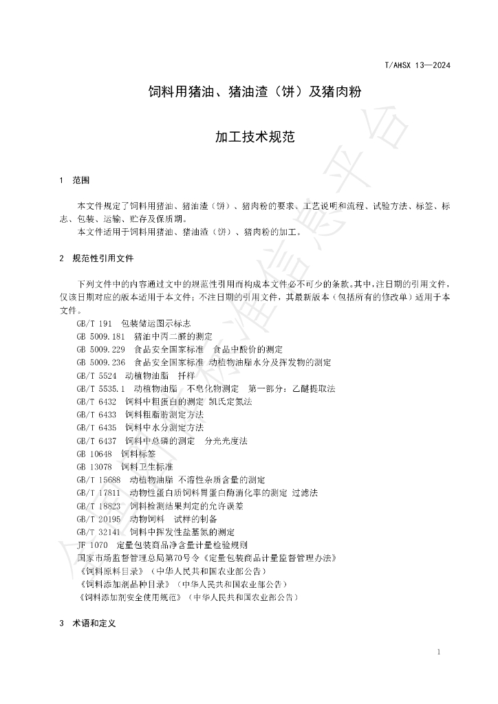 T/AHSX 13-2024 标准预览
