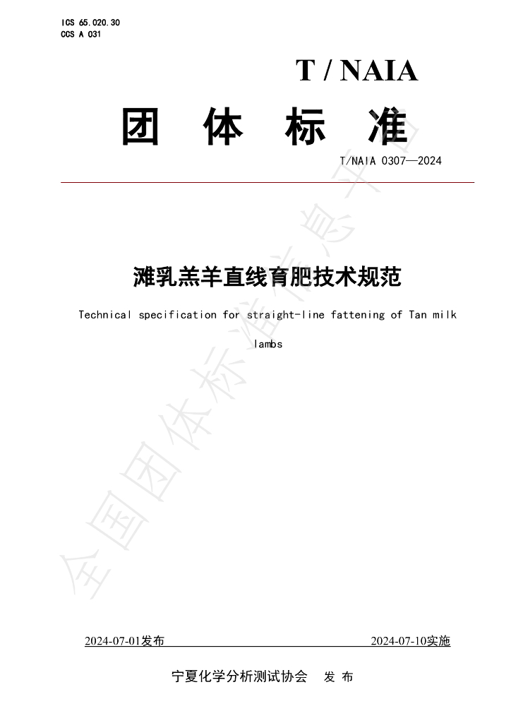 T/NAIA 0307-2024 标准预览