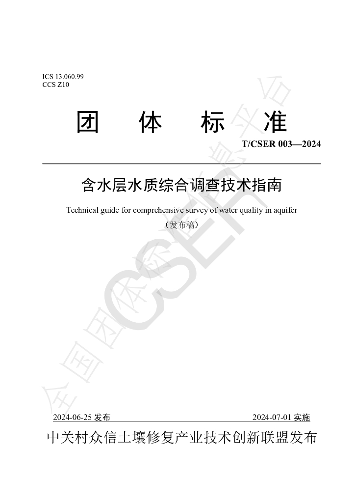 T/CSER 003-2024 标准预览
