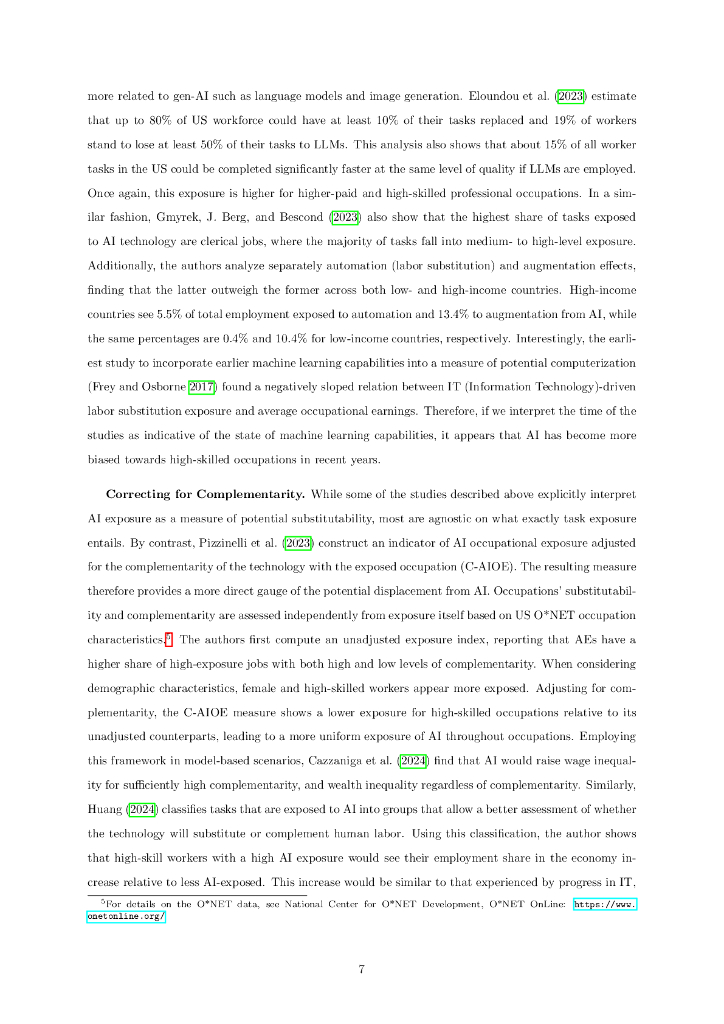 国际货币基金组织：2024人工智能的经济影响与调控：学术文献与政策行动综述报告（英文版）_第9页