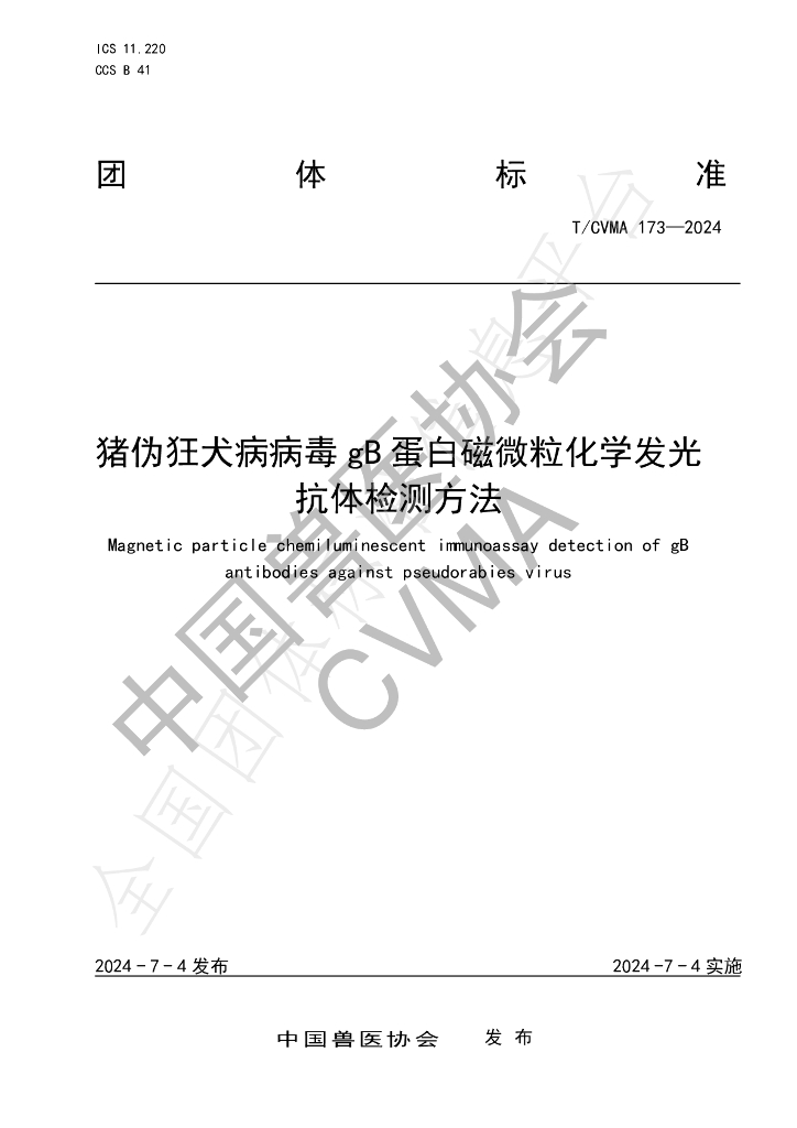 T/CVMA 173-2024 标准预览