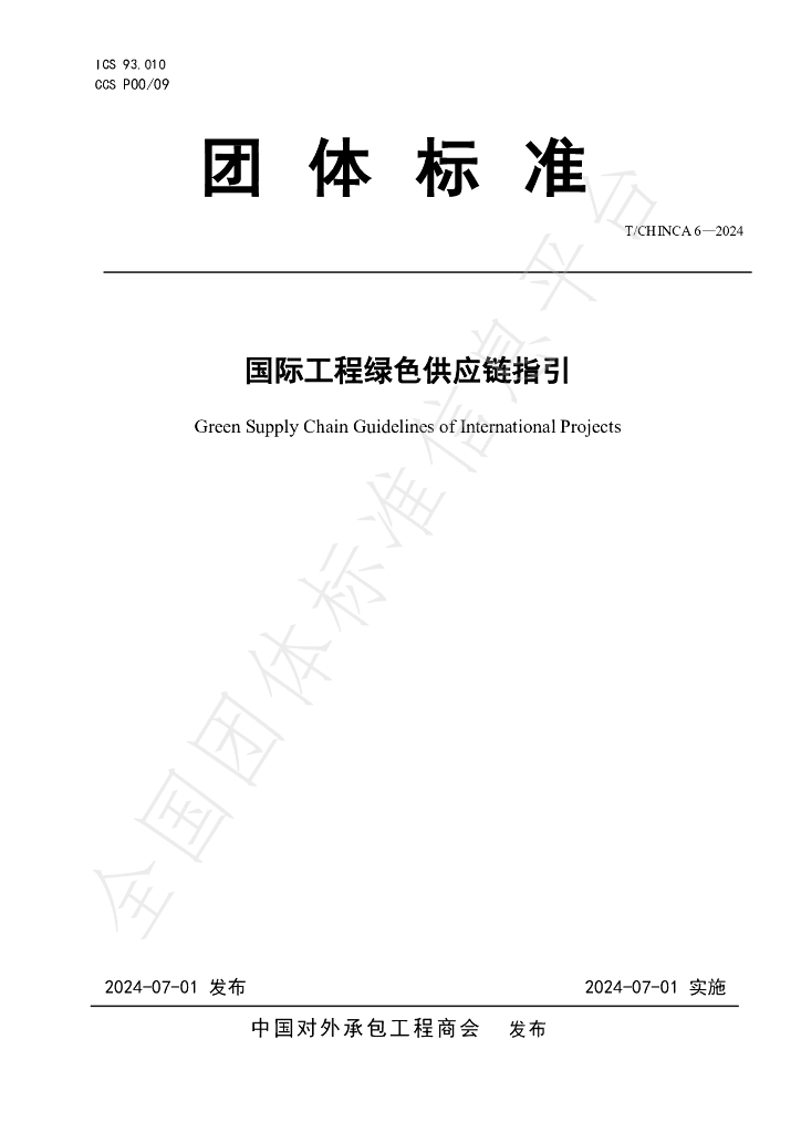 T/CHINCA 6-2024 标准预览