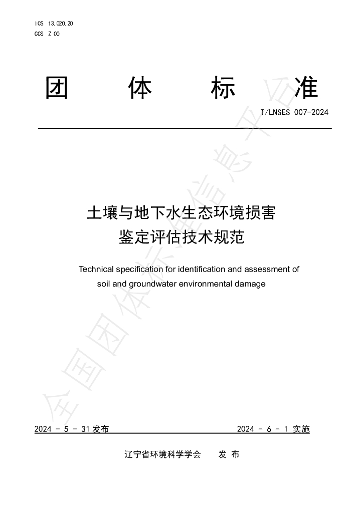 T/LNSES 007-2024 标准预览