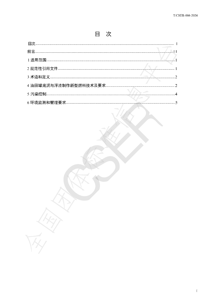 T/CSER 004-2024 标准预览
