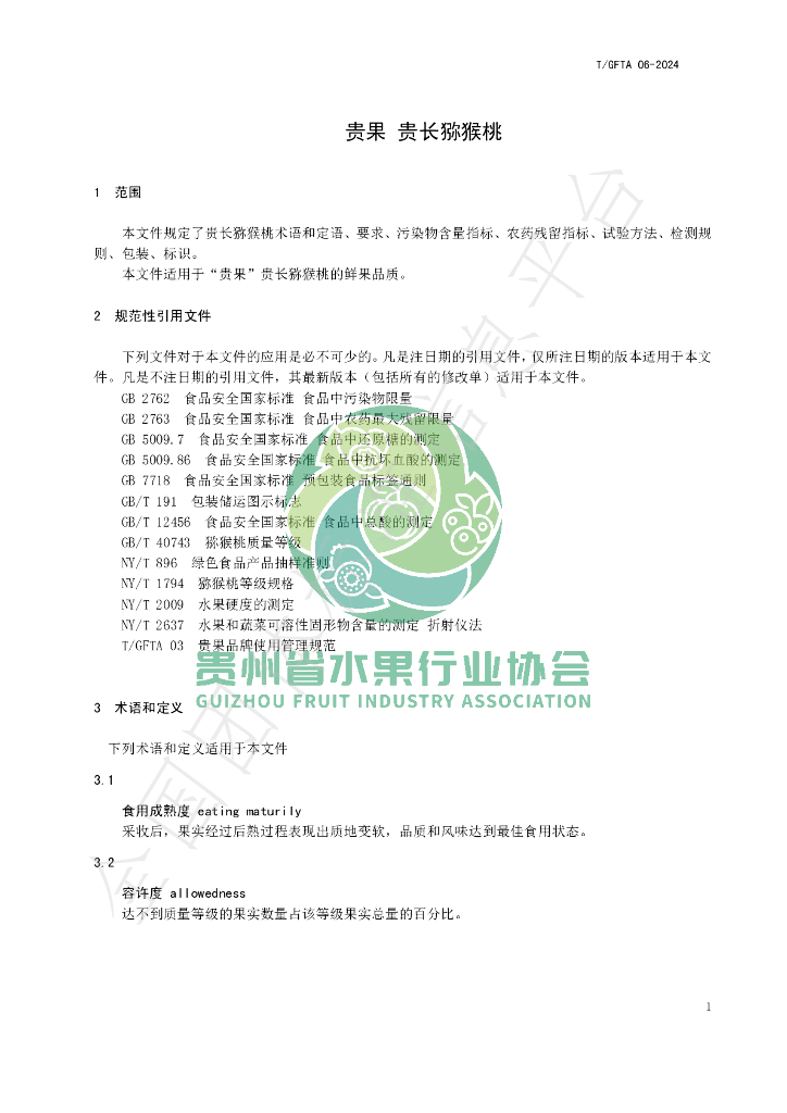 T/GFTA 06-2024 标准预览