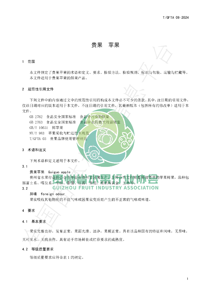 T/GFTA 09-2024 标准预览