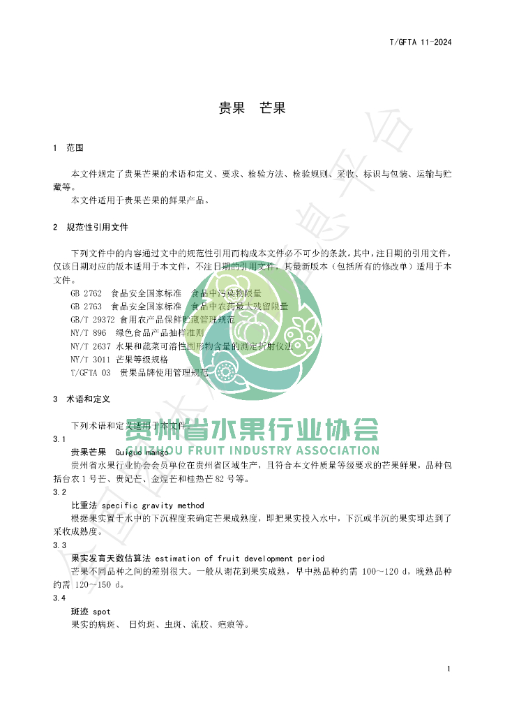 T/GFTA 11-2024 标准预览