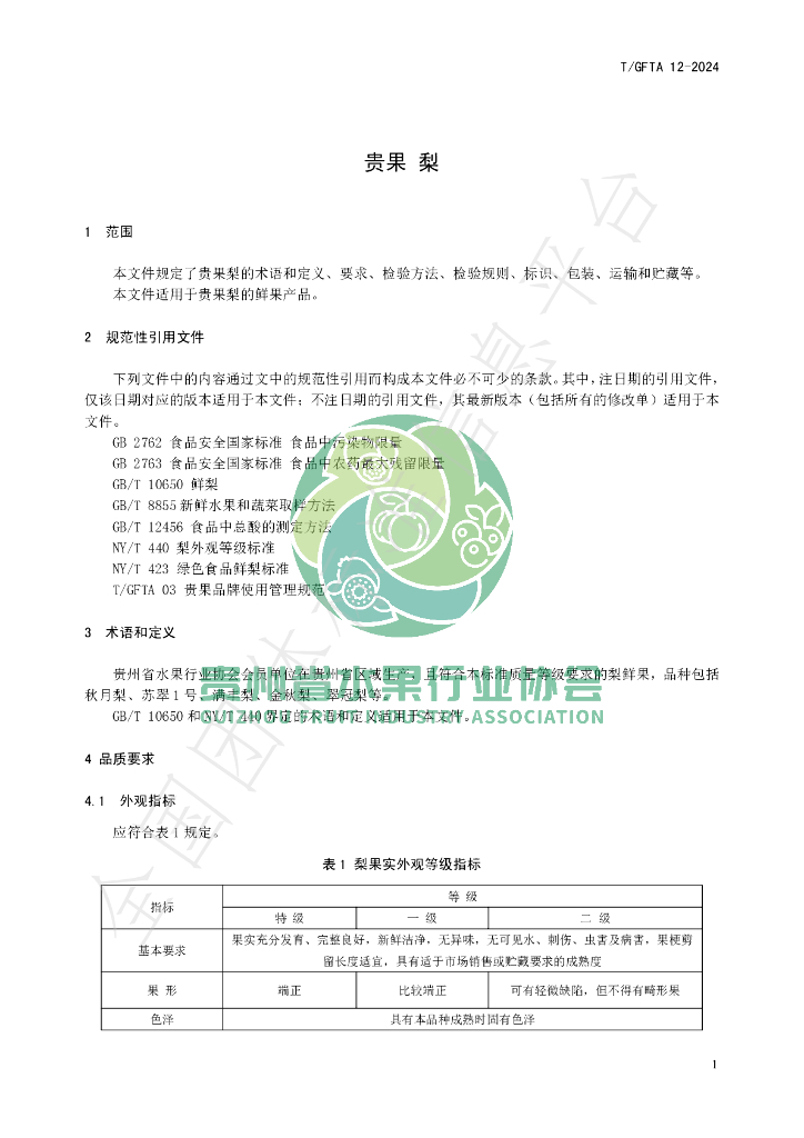 T/GFTA 12-2024 标准预览