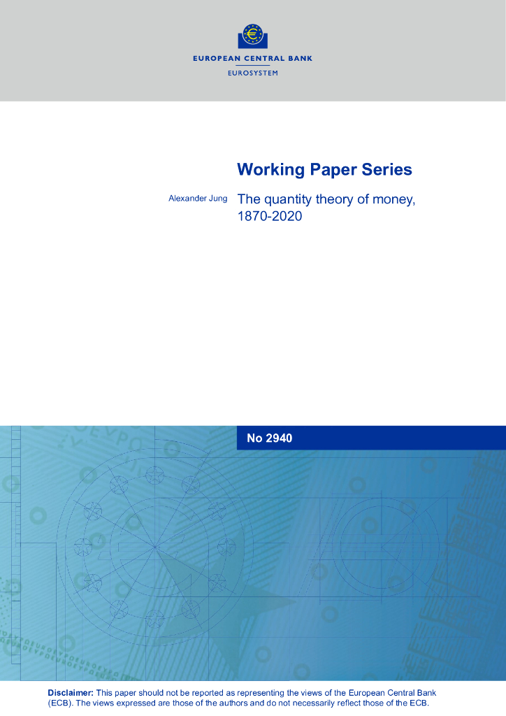 欧洲央行：货币数量论-1870-2020（英文版）