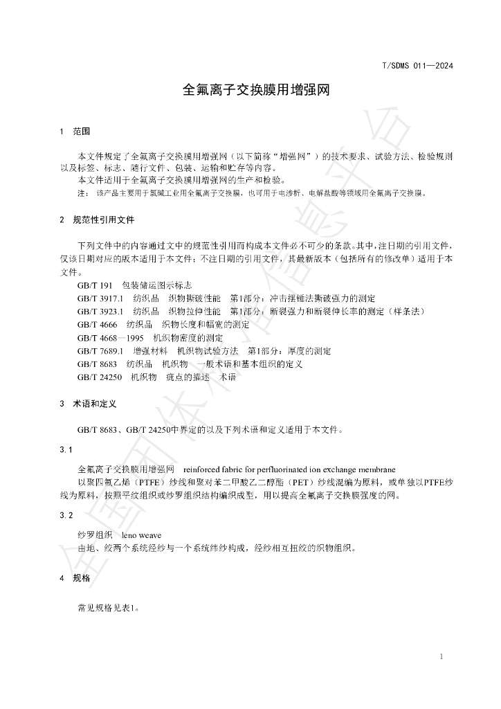 T/SDMS 011-2024 标准预览