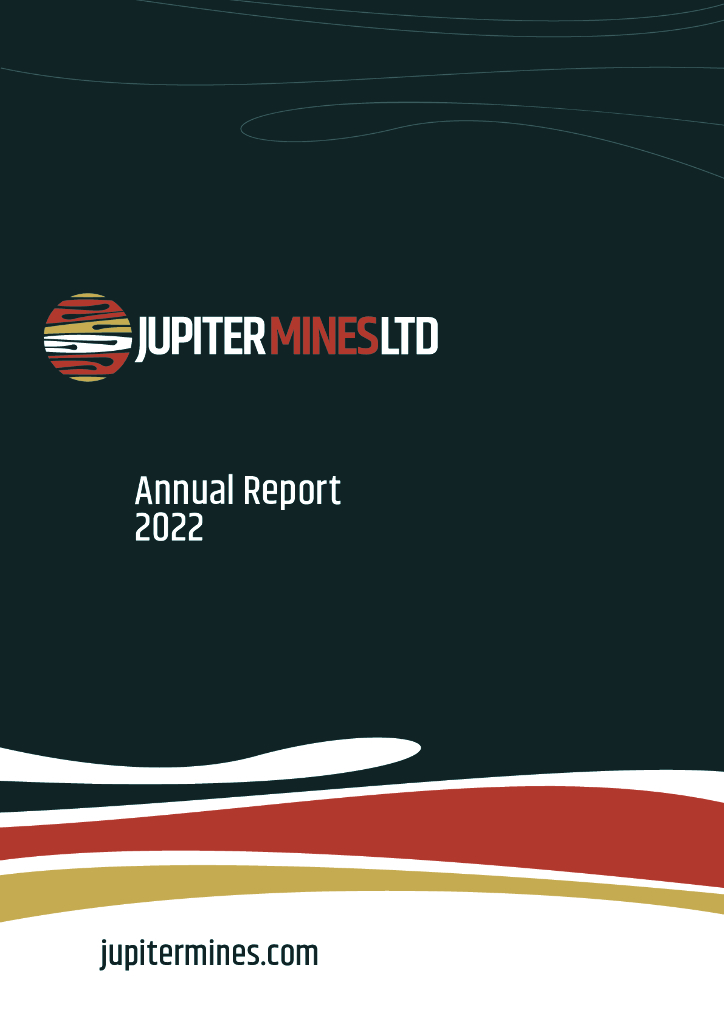 Jupiter Mines（JMS）2022财年年度报告（英文版）