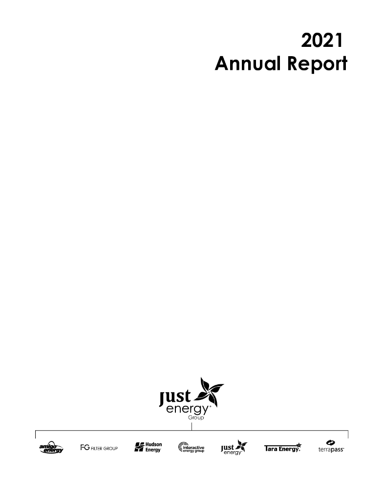 Just Energy Group Inc（JE）2021财年年度报告（英文版）