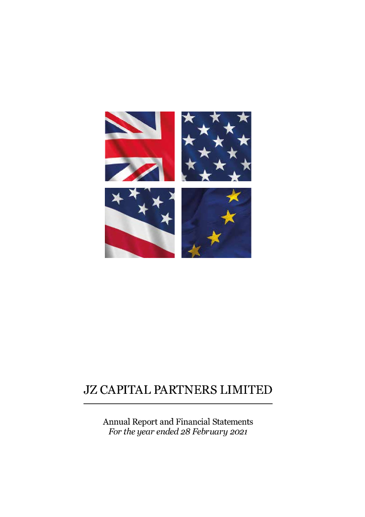 JZ Capital Partners Limited（JZCP）2021财年年度报告（英文版）