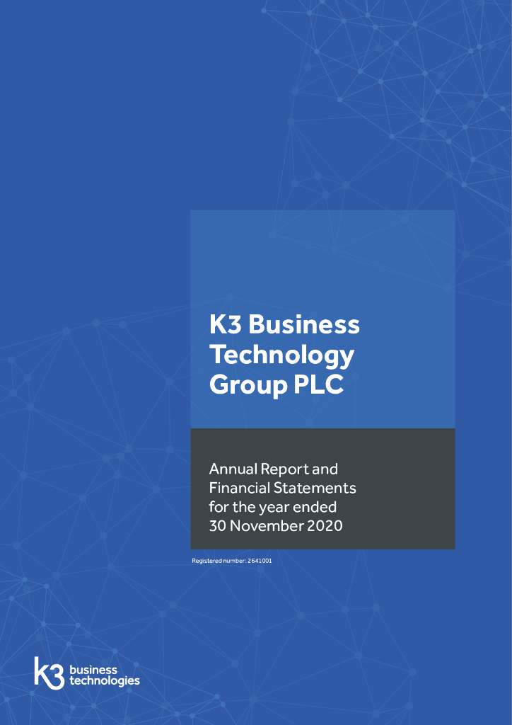 K3 Business Technology Group（KBT）2020财年年度报告（英文版）