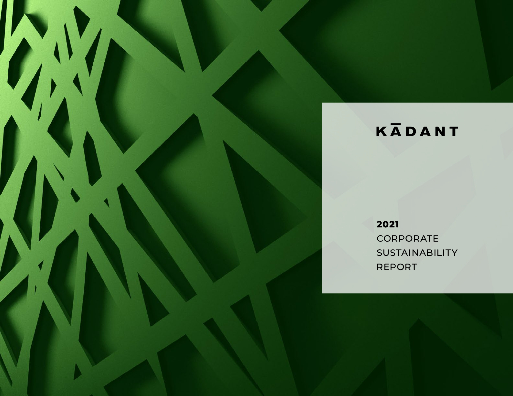 Kadant Inc.（KAI）2021年企业可持续报告（英文版）