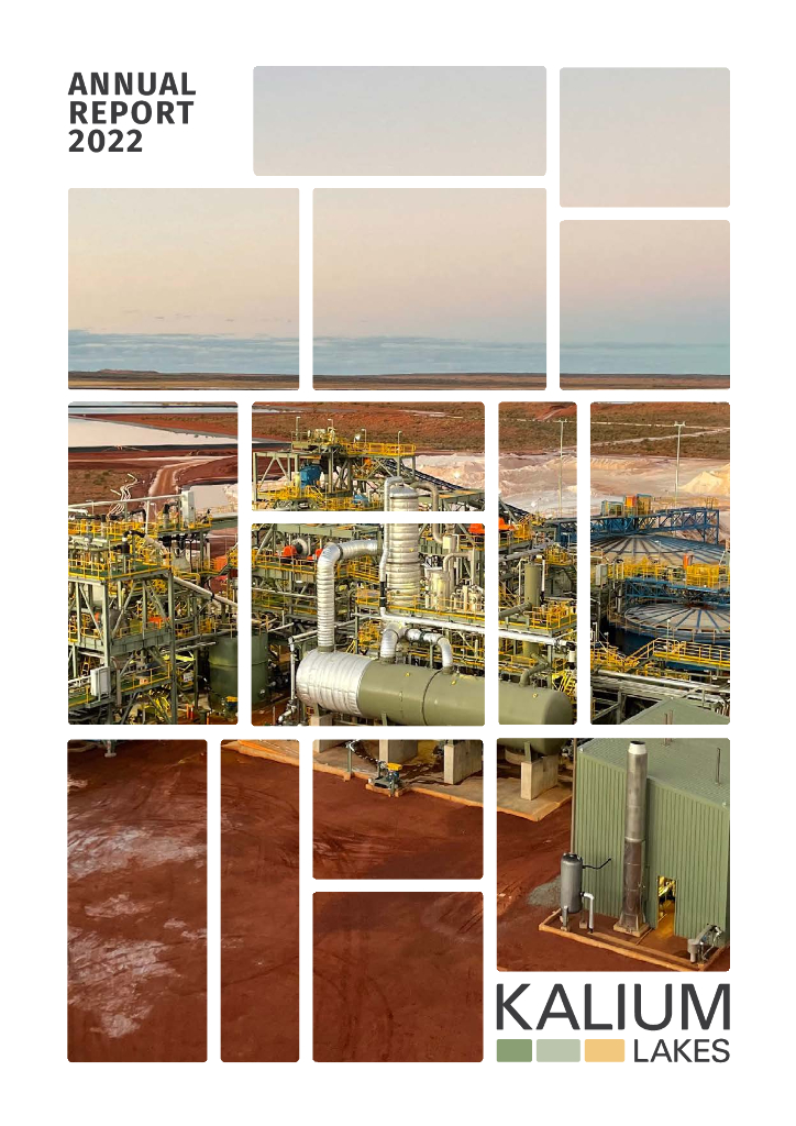 Kalium Lakes Limited（KLL）2022财年年度报告（英文版）