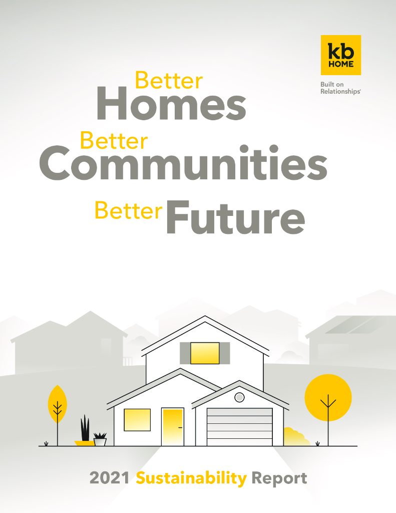 KB Home（KBH）2021年可持续发展报告（英文版）
