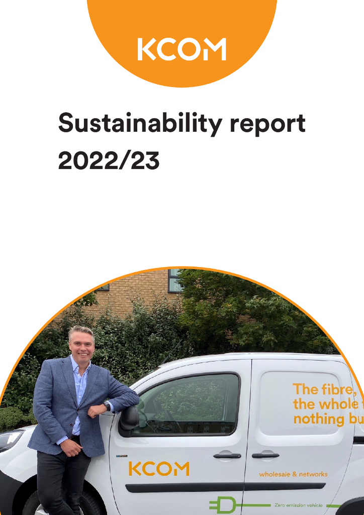 KCOM Group PLC 2023年可持续发展报告（英文版）