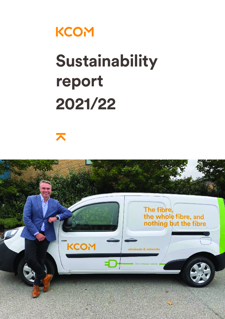 KCOM Group PLC 2022年可持续发展报告（英文版）