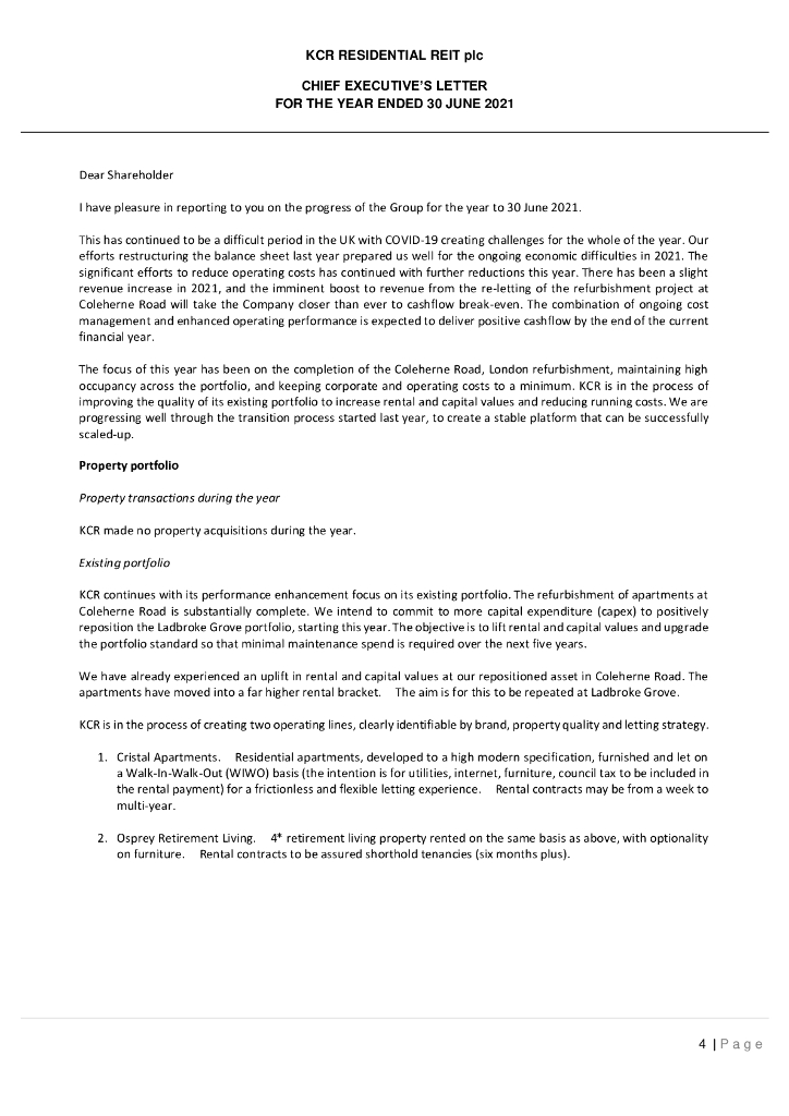 KCR Residential REIT plc（KCR）2021财年年度报告（英文版）_第6页