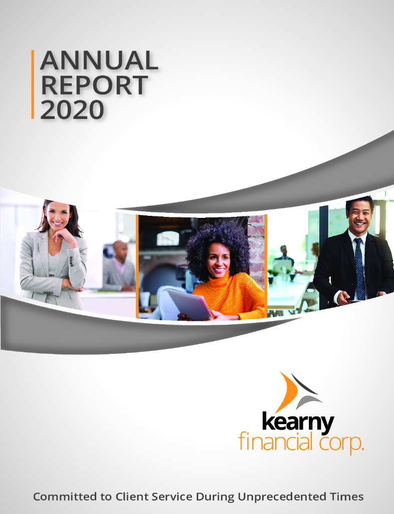 Kearny Financial Corp.（KRNY）2020财年年度报告（英文版）