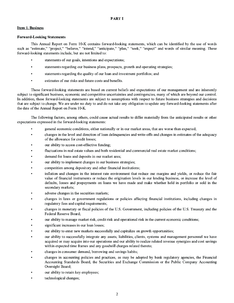 Kearny Financial Corp.（KRNY）2023财年年度报告（英文版）_第7页