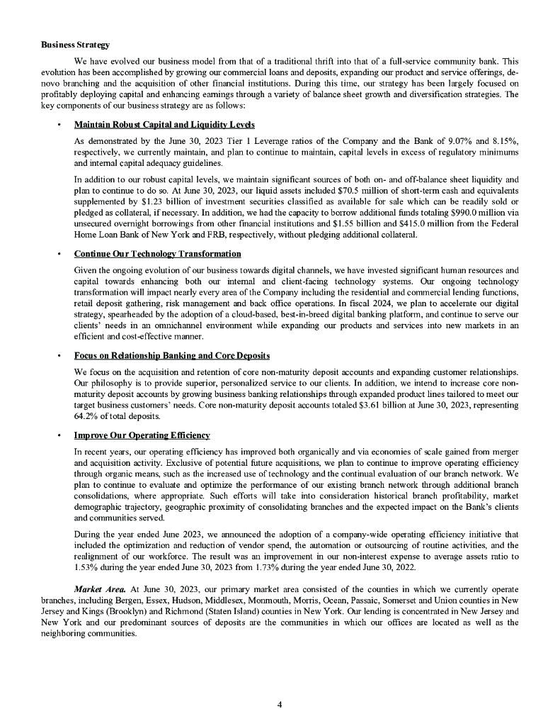 Kearny Financial Corp.（KRNY）2023财年年度报告（英文版）_第9页