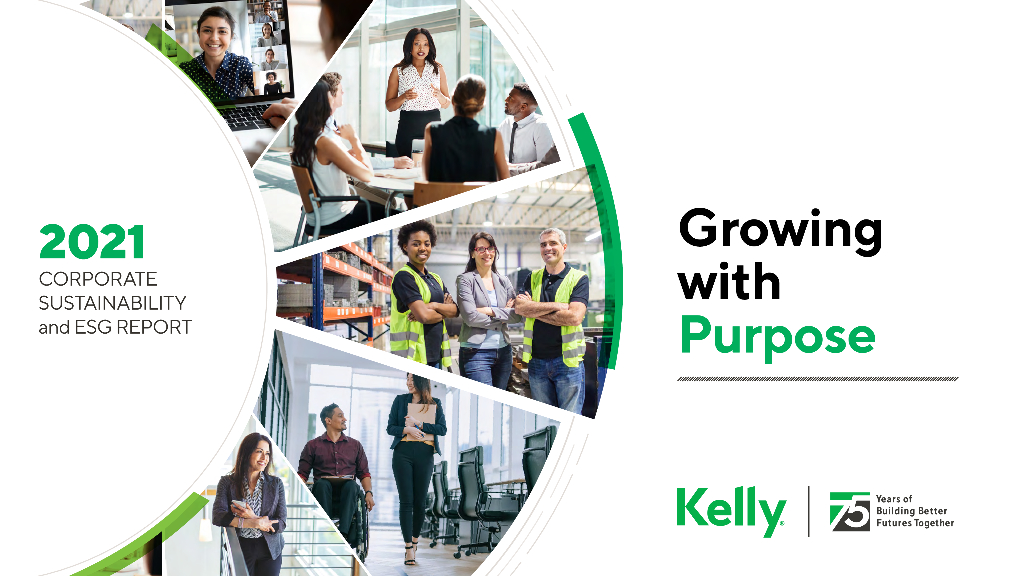 Kelly Services Inc.（KELYA）2021年企业可持续报告（英文版）