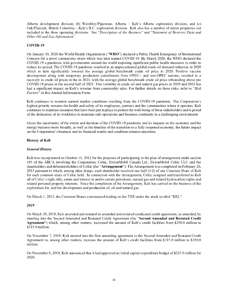 Kelt Exploration（KEL）2021财年年度报告（英文版）_第8页