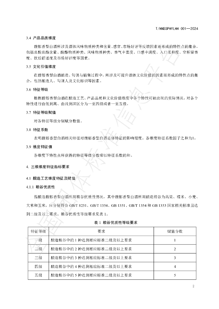 T/HNSSPHYLHH 001-2024 标准预览