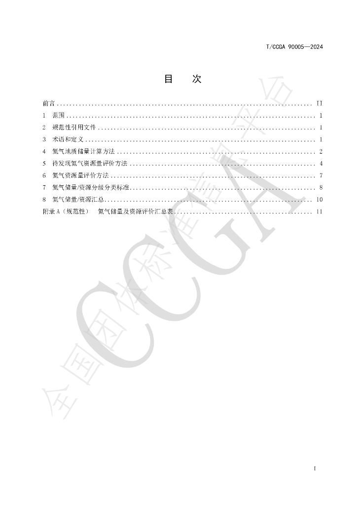 T/CCGA 90005-2024 标准预览