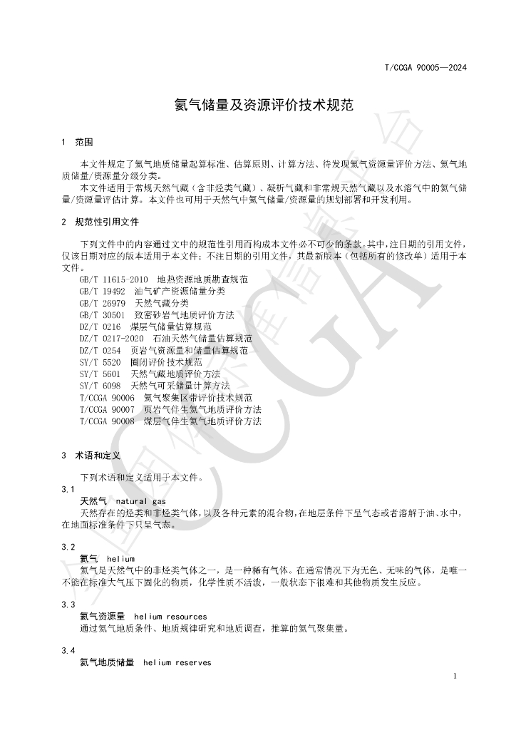 T/CCGA 90005-2024 标准预览