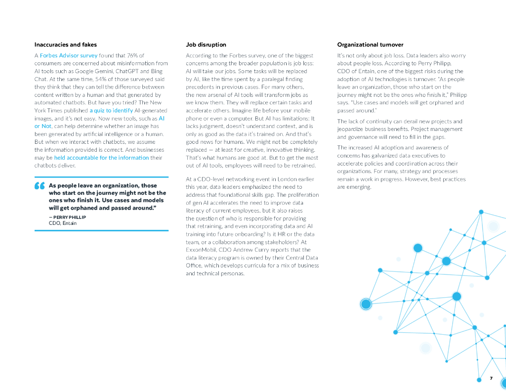 Snowflake：2024数据主管有效人工智能指南报告-数据主管在人工智能转型过程中的最佳实践（英文版）_第7页