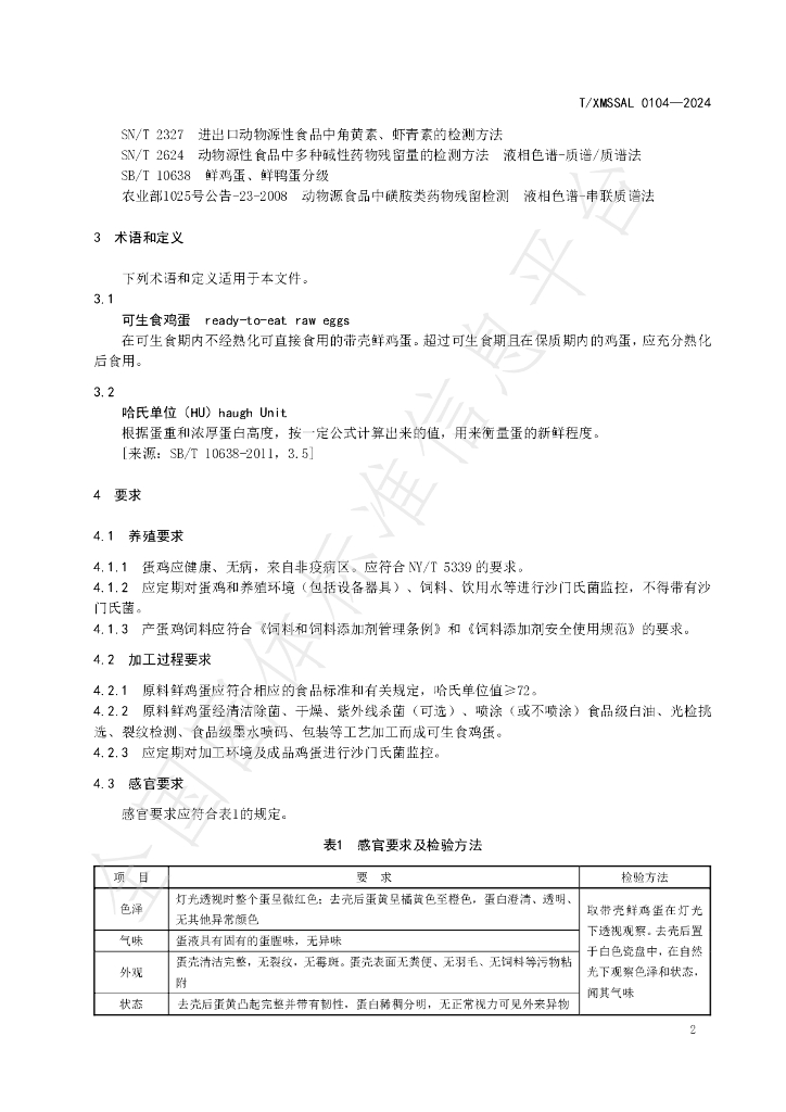 T/XMSSAL 0104-2024 标准预览