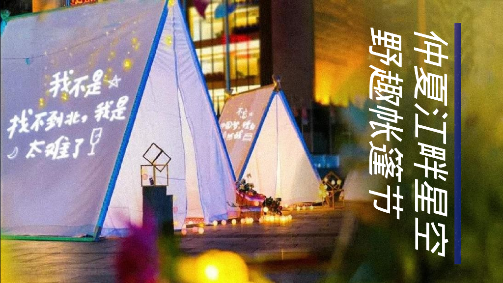 地产项目夏日野趣帐篷节“星空绘梦 FUN肆撒欢”活动策划方案
