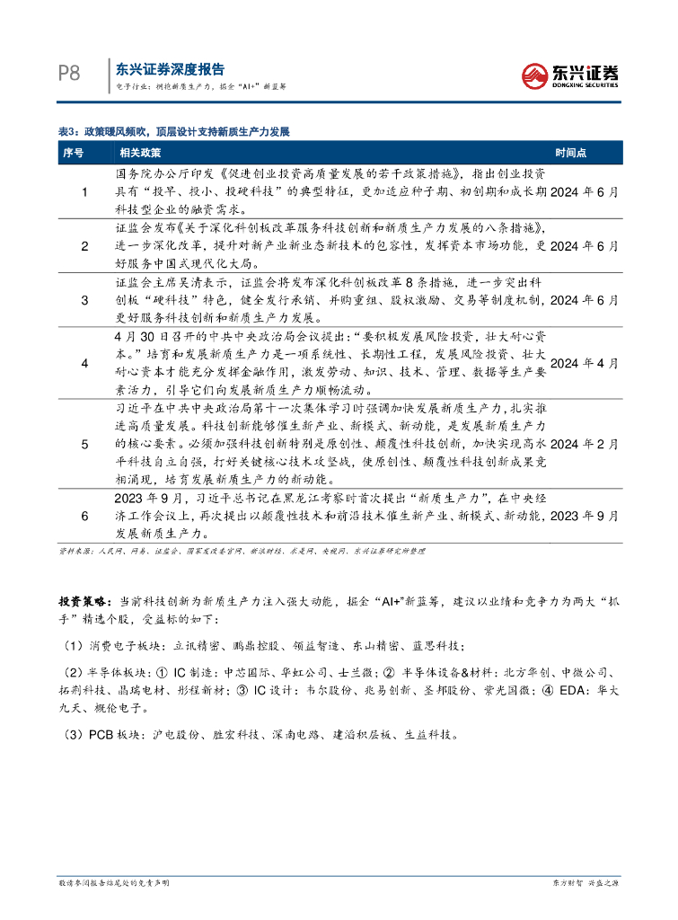 东兴证券：电子行业2024年半年度投资展望：拥抱新质生产力，掘金“AI+”新蓝筹_第8页