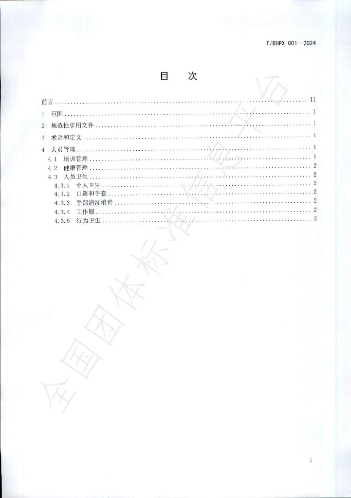 T/BHPX 001-2024 标准预览