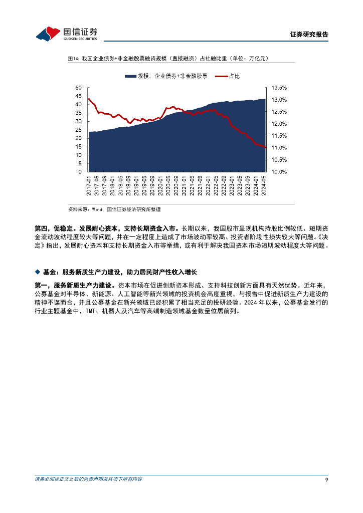 国信证券：从《决定》中理解金融机构下一阶段核心使命：新质生产力发展的引擎_第9页