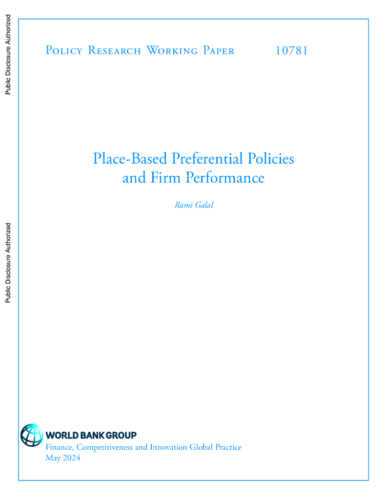 世界银行：地方优惠政策与企业绩效（英文版）