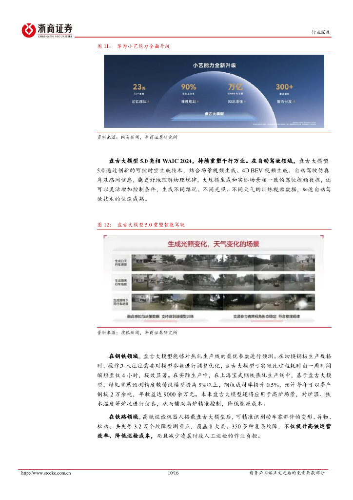 浙商证券：人工智能行业深度报告：WAIC+2024，国产AI+应用“百花齐放”_第10页