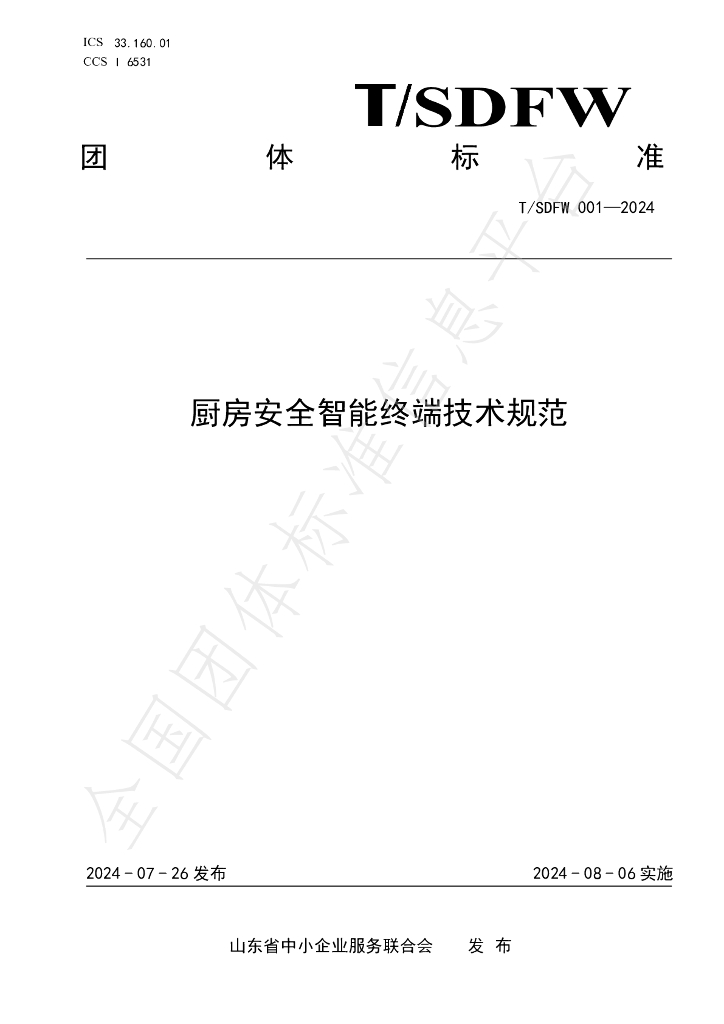 T/SDFW 001-2024 标准预览