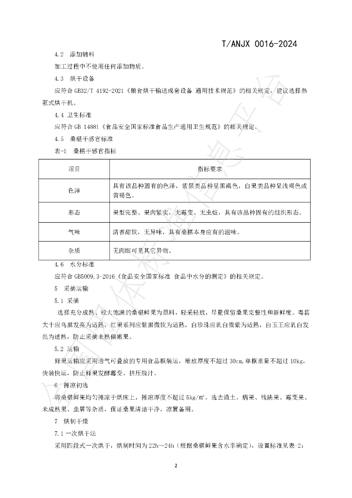 T/ANJX 0016-2024 标准预览