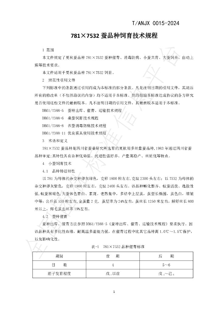 T/ANJX 0015-2024 标准预览