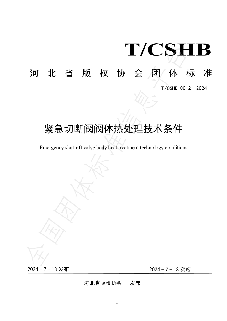 T/CSHB 0012-2024 标准预览
