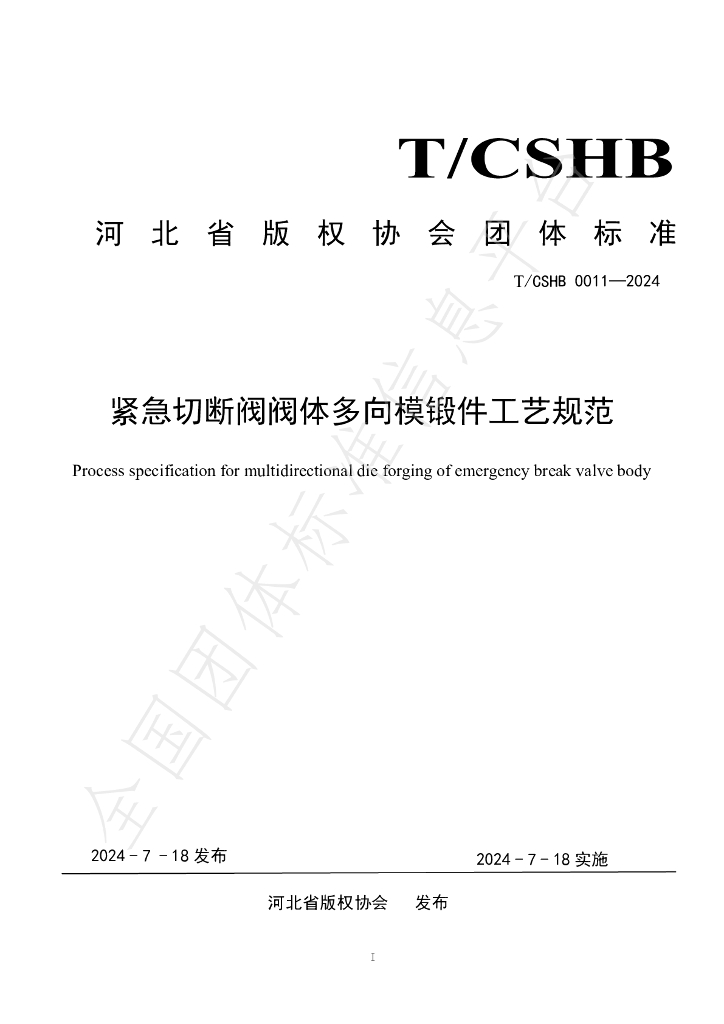 T/CSHB 0011-2024 标准预览