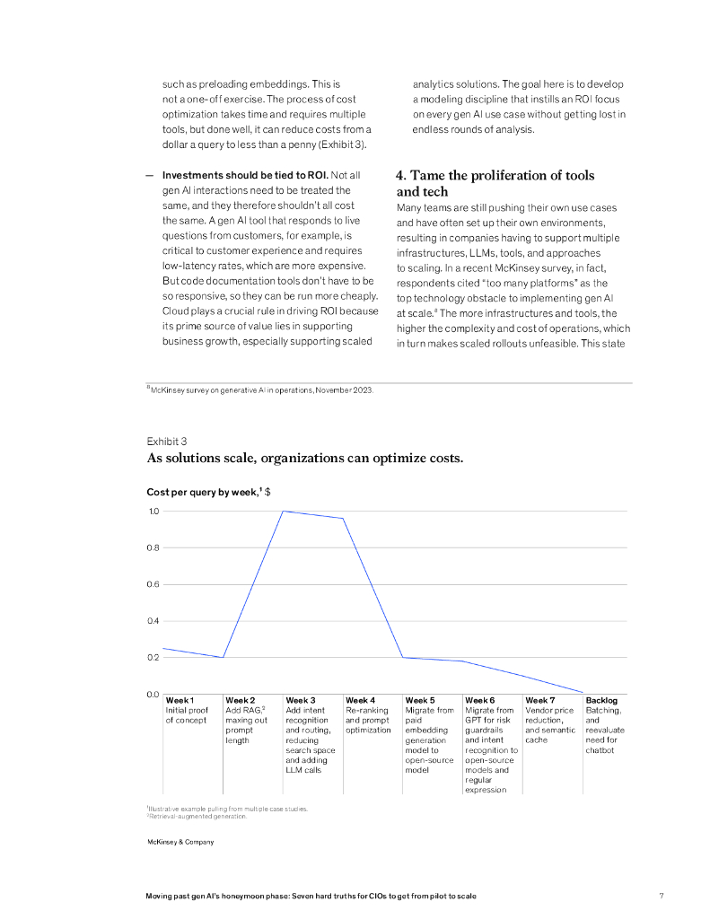 麦肯锡：2024走出生成式人工智能的蜜月期报告：CIO引领从试点到规模化的七个严酷真相（英文版）_第7页