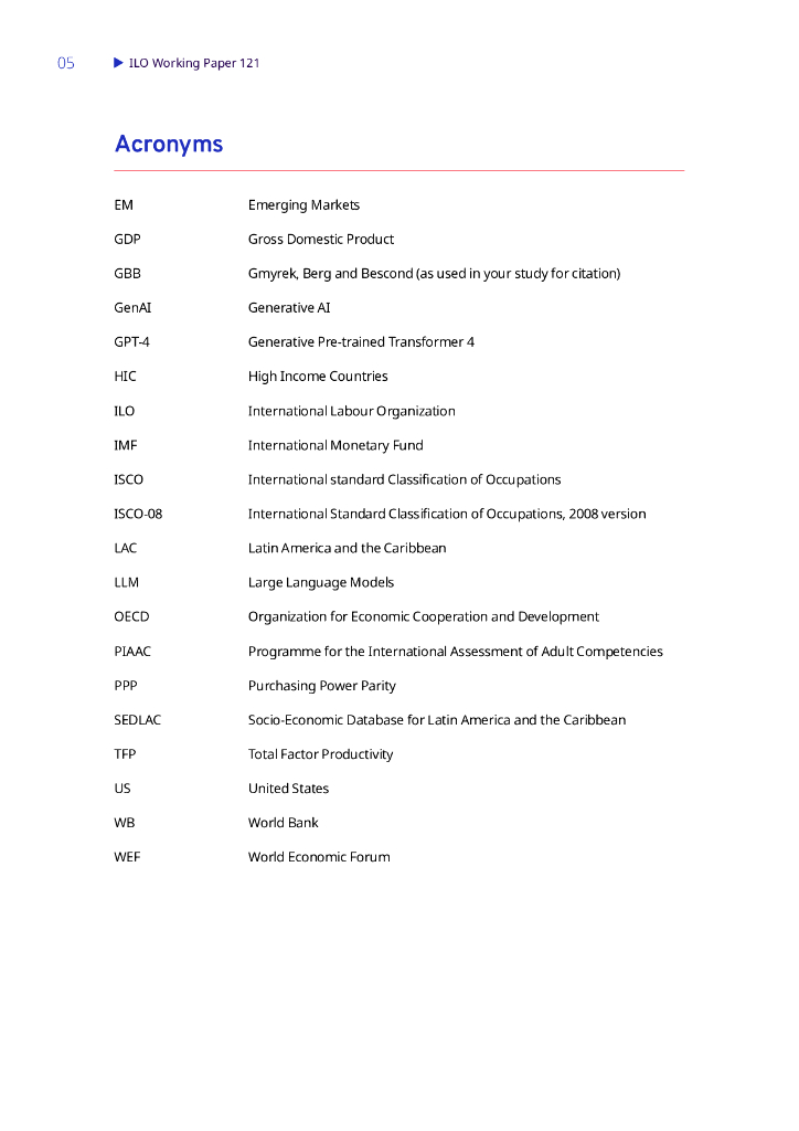 国际劳工组织（ILO）：2024缓冲区还是瓶颈？拉丁美洲的生成性人工智能和数字鸿沟的就业风险报告（英文版）_第8页