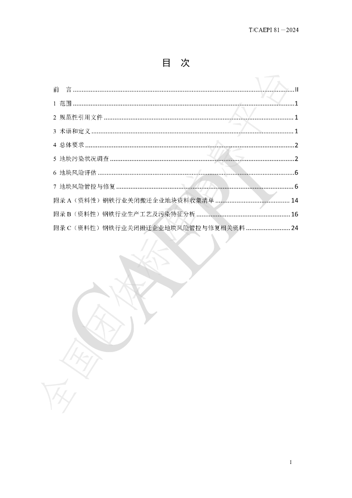 T/CAEPI 81-2024 标准预览